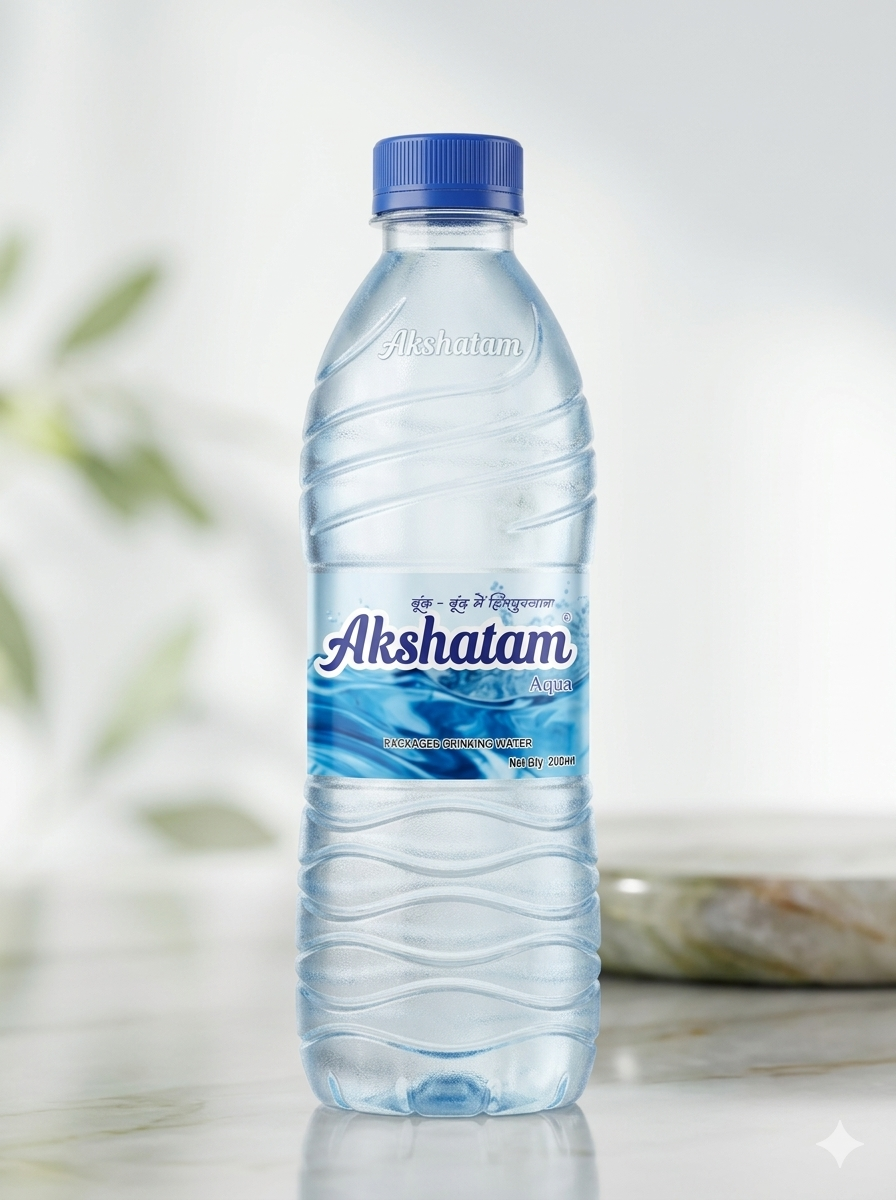 Akshatam Aqua® 200 ml. (Pack of 36 Bottles)